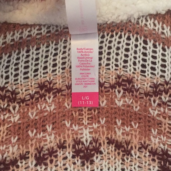 COPY - Cardigan: Aztec Print  (Large 11-13) - Picture 4 of 4